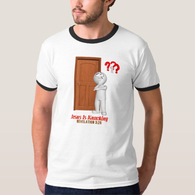 Jesús Está Llamando A La Camiseta De Ringer (Anverso)