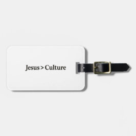 Jesús > Etiqueta del equipaje de cultivo.