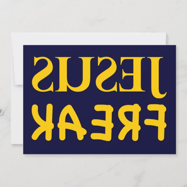 Jesus Freak (SUSEJ KAERF) (Anverso)