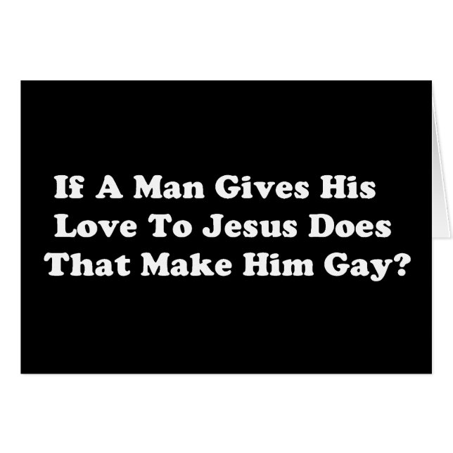 Jesús gay (Anverso (Horizontal))