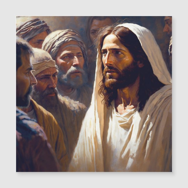 Jesús habla con su Discípulo de Cocina (Anverso)