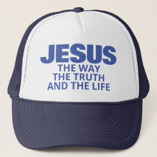 JESÚS LA VERDAD Y LA VIDA GORRA DE CAMIONERO