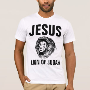 JESÚS, LEÓN DE JUDAH, camisetas judías mesiánicas