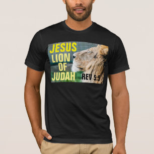Jesús, León de las camisetas cristianas de Judá