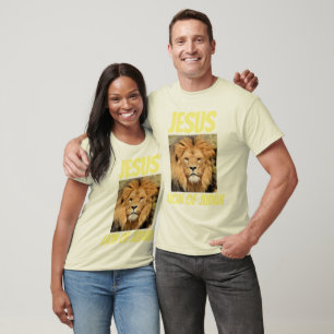 JESÚS LION DE camisetas JUDAH, negro
