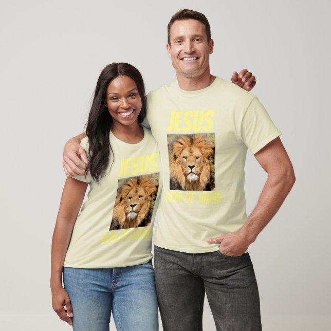JESÚS LION DE camisetas JUDAH, negro (Unisexo)