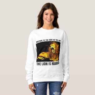 JESÚS LION OF JUDAH ROARING, camisetas cristianas