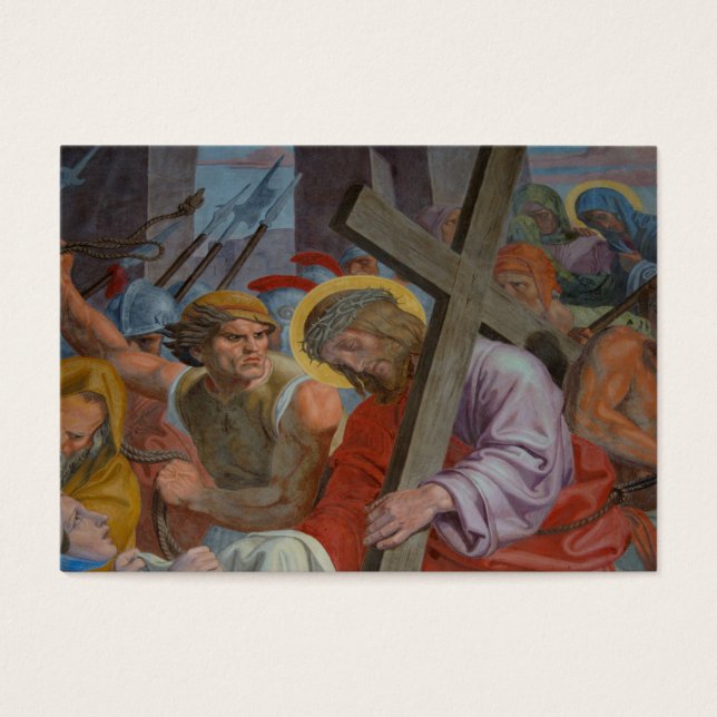 Jesús Llevando Su Cruz (Frente)