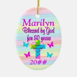 JESÚS ME AMA EL ORNAMENTO DE PERSONALIZADO DE CUMP