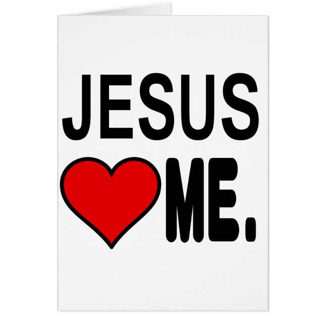 Jesús Me Ama Los Regalos De Jesús (Frente)