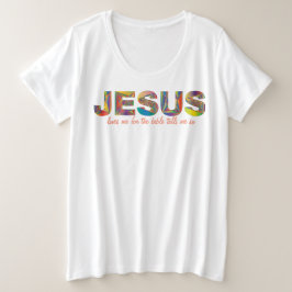 Jesús Me Ama Por La Camiseta Biblia Más Tamaño