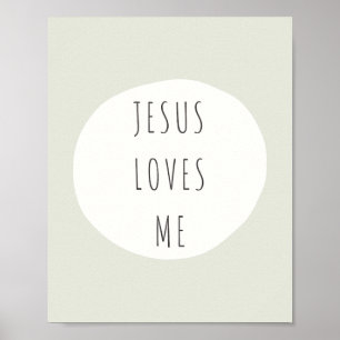 Jesús me ama. Póster e Impresiones