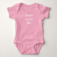Jesús Me Ama. Traje De Bodas De Jersey Para Bebés