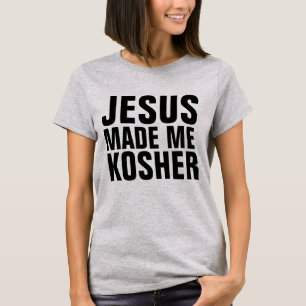 JESÚS ME HIZO MÁS KOSHER, Camisetas judías mesiáni