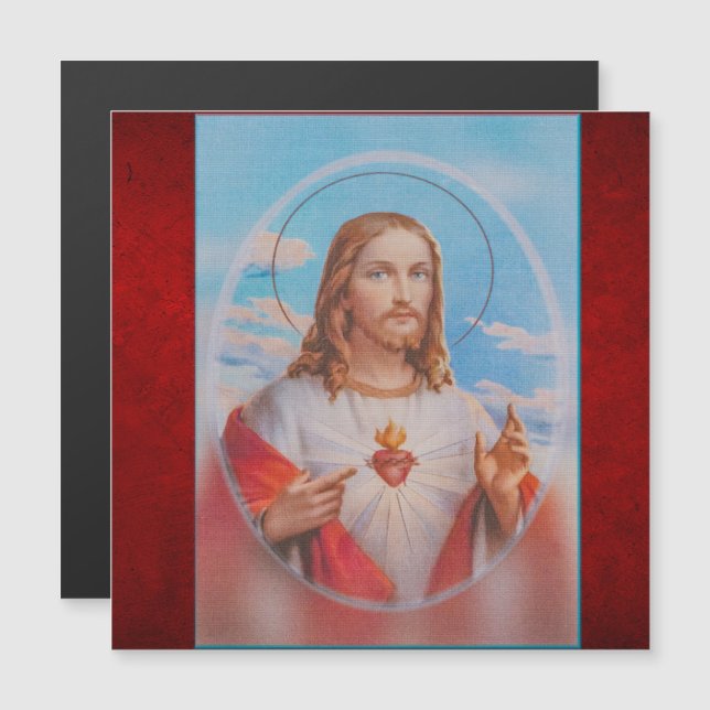 Jesus mercy prayers magnet (Anverso/Reverso)