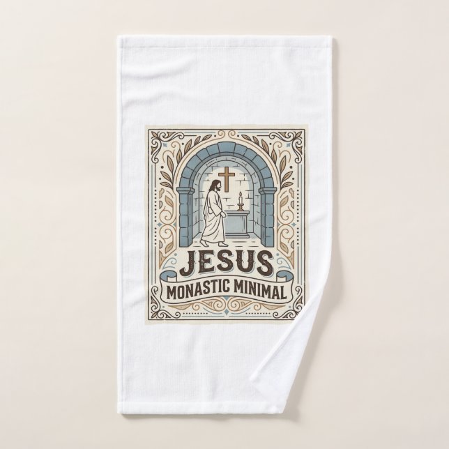 Jesús Monástico Mínimo Jesús Monástico Mínimo Cris (Toalla de mano)