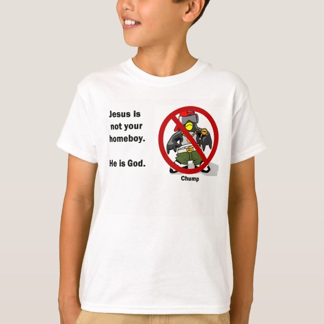 Jesús no es su homeboy. Camiseta de los niños (Anverso)
