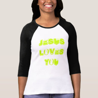 Jesús para mujer le ama camisa
