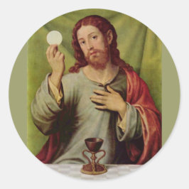 Jesús pegatina eucarista