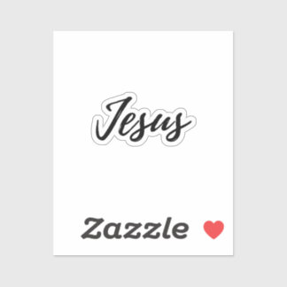 Jesús - pequeño pegatina