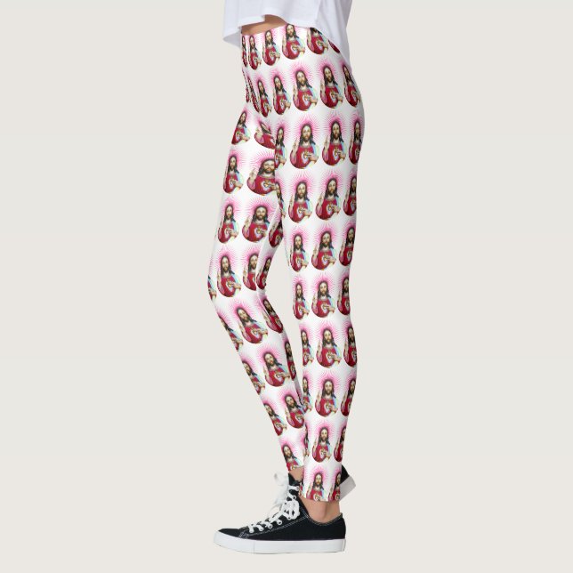 Jesus Personalizado Leggings (Izquierda)
