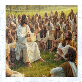 Jesús predica el rompecabezas de Jigsaw
