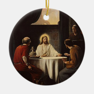 Jesús que rompe el ornamento religioso de la