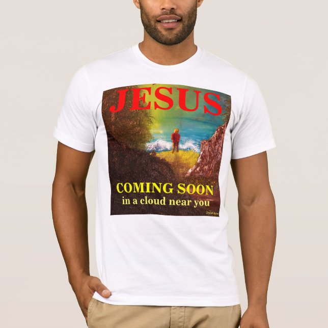JESÚS QUE VIENE PRONTO camiseta (Anverso)
