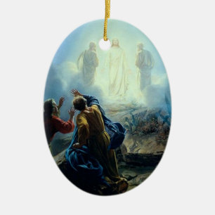 Jesús religioso en el ornamento de la pintura de