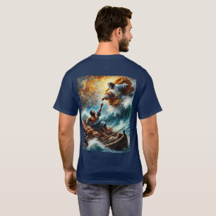 Jesús respira la tormenta - Camiseta inspirada en 
