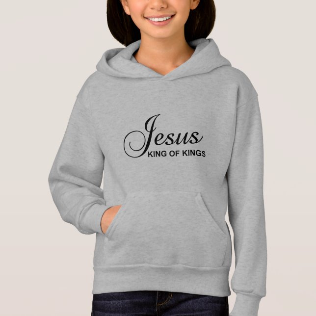 Jesús Rey De Reyes Chicas Hoodie (Anverso)