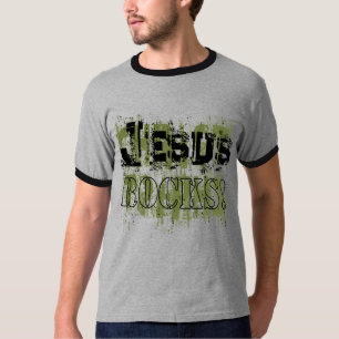¡Jesús Rocks! Camisetas