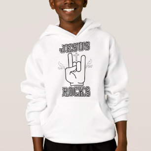 Jesús roza festival bíblico de niño