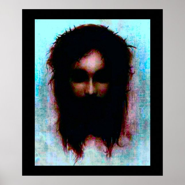 Jesús Ruso - Impresión acrílica clásica de Barbado (Frente)