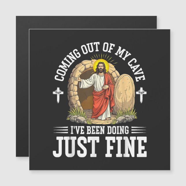 Jesús saliendo de mi cueva (Anverso/Reverso)
