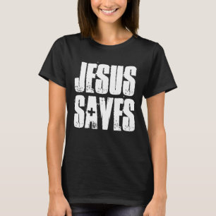JESUS SAVE A LOS TELÉFONOS DE CAMISETAS CRISTIANOS