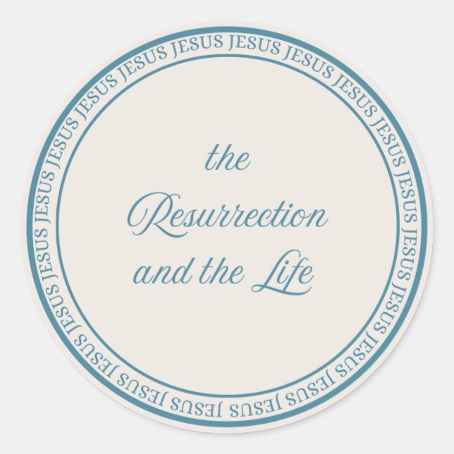 Jesús - Sello de brillo grande (Anverso)