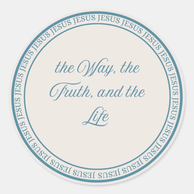 Jesús - Sello de brillo grande (Anverso)