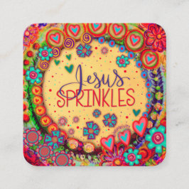 Jesús Sprinkles ~ Tarjetas de bondad para la intim