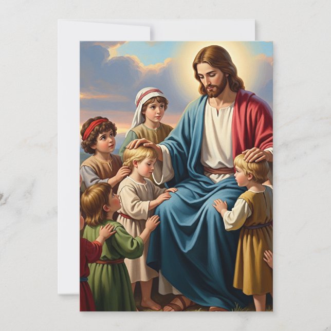 Jesus Surrounded by Children (Anverso)