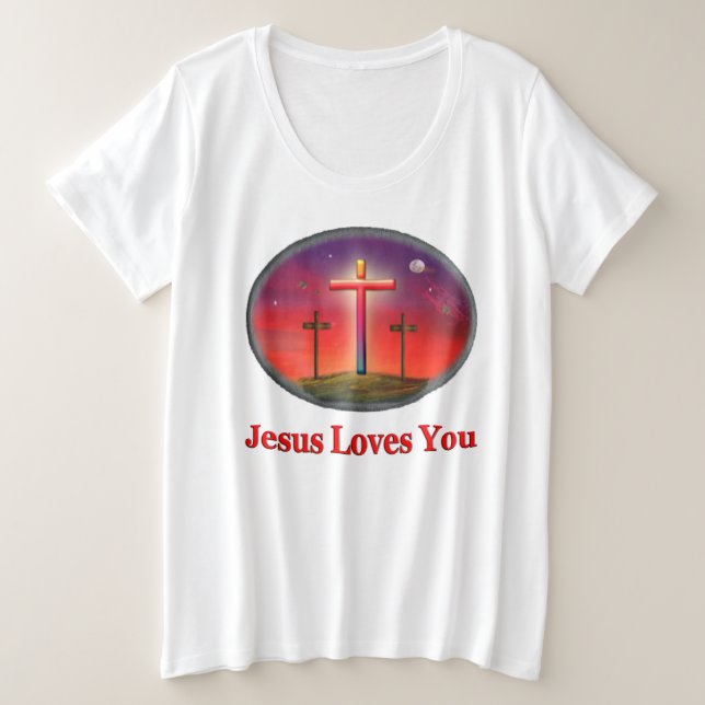 jesus te ama (Anverso del diseño)