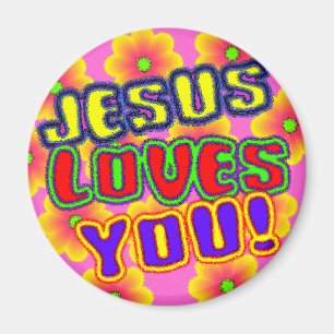 ¡Jesús Te Ama! Imán