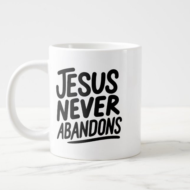 Jesús te ama 😁 taza de café especial (Izquierda)