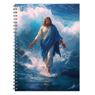 Jesus Walks en páginas alineadas con cuadernos sob