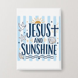 Jesús y botón de sol