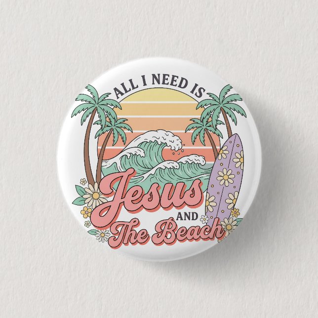 Jesús y el botón de la playa  (Anverso)