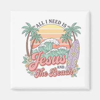 Jesús y el imán de la playa 