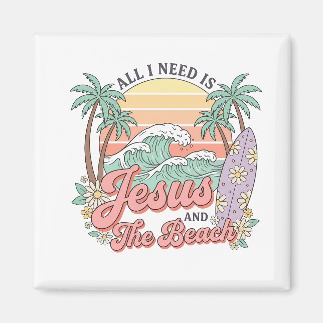 Jesús y el imán de la playa  (Frente)