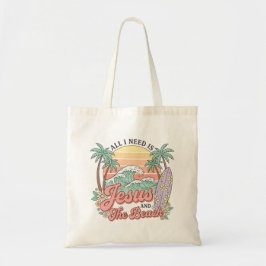 Jesus y la Bolsa de Playa Tote