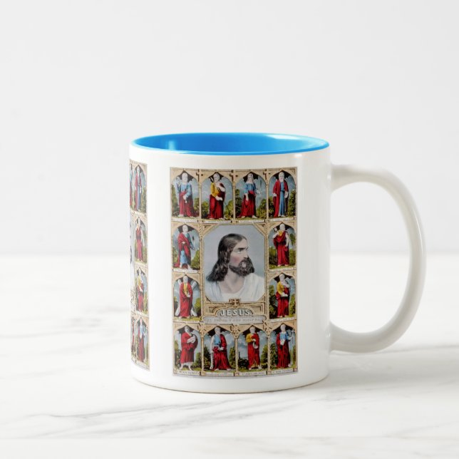 Jesús y la taza de los apóstoles (Derecha)